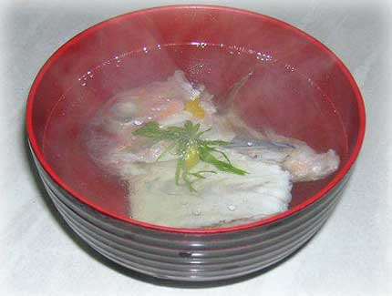 アマダイの潮汁 魚料理レシピデータベース