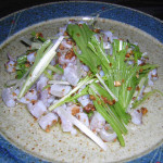 イカゲソのカルパッチョ