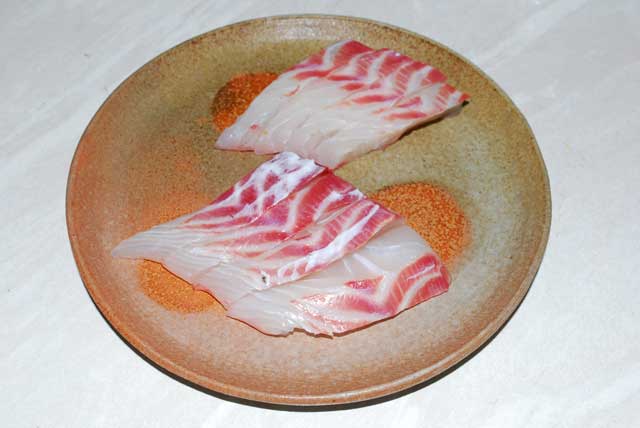 イシダイのお造り 魚料理レシピデータベース