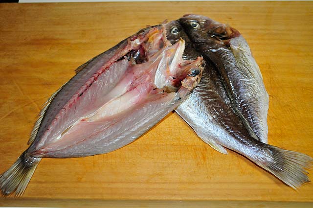 イシモチの干物の作り方 魚料理レシピデータベース